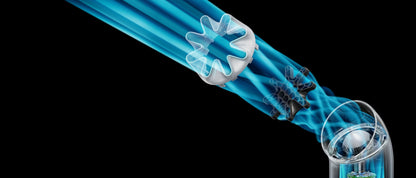 Unique HushJet™ air projection. Powerful. Quiet. Fast evaporative cooling.